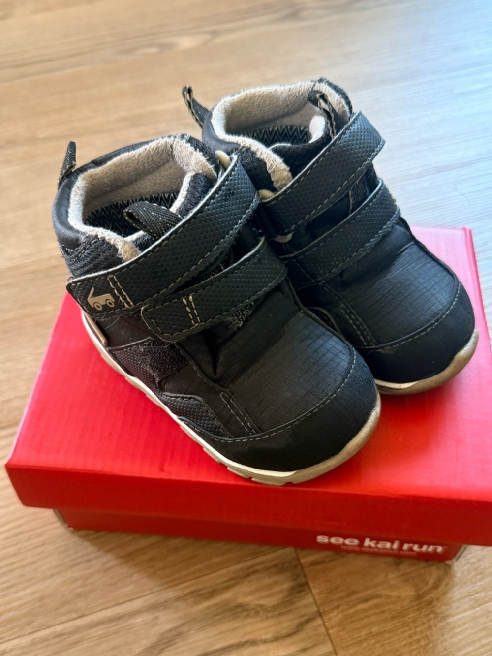 See Kai Run Black Toddler waterproof High-Top Boots